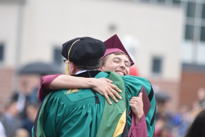 Noah graduating on June 4 2017